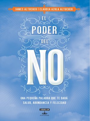 cover image of El poder del NO